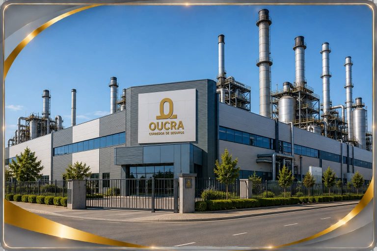 Seguro Industrial| OUCRA Correduría de Seguros Seguro industrial para fábricas y empresas con protección de instalaciones, maquinaria y actividad empresarial